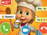 Masha Calls: Chat-Prank, Video Call game thumbnail