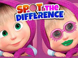 Masha and the Bear Spot the Differences game thumbnail